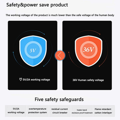 Hip Massager - 3-Gear Heat& Vibration, Relieves Muscle Soreness Pain,Arthritis, Aids Sports Recovery, for Fitness Fans Seniors