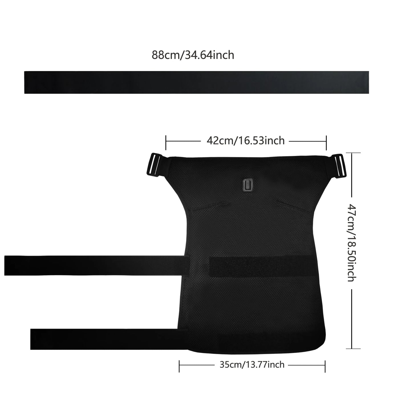 Hip Massager - 3-Gear Heat& Vibration, Relieves Muscle Soreness Pain,Arthritis, Aids Sports Recovery, for Fitness Fans Seniors